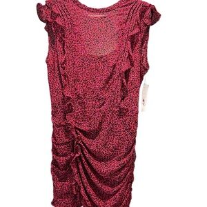 1. State Pink Ruched Dress